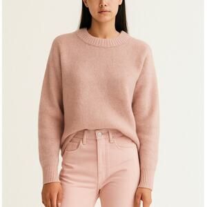 AYR The Kickback Crew Sweater Pink